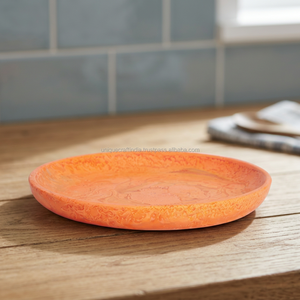 Bol en résine époxy polie, écologique, classique, personnalisé et fait main, dernier design, pour fêtes, mariages, fruits sucrés, plateau à salade - Product Image 1