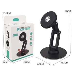 Gấp khung từ xe hơi điện thoại di động chủ Máy tính để bàn cố định điện thoại chủ đứng xe Navigation Bracket - Product Image 6