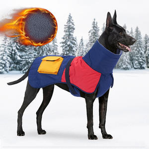 Winter Verdikte Hond Hoodies Fleece Voering Warmte <span class=keywords><strong>Doberman</strong></span> Katoenen Kleding Moderne Middelgrote Grote Honden Solide Eco-Vriendelijke Herfst - Product Image 1