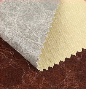 Cuộn da tổng hợp mềm, ép nổi, chống mài mòn, dày 0.6mm, rộng 54/55 inch, dùng cho áo khoác, quần, váy, giày - Product Image 6