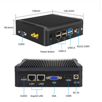 Mini PC Industrial sin Ventilador Intel N5095 4C/4T Quad Core DDR4 16GB RAM 256 512GB SSD 4*COM RS232 Windows/Linux