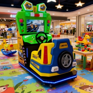 Centros de Simulación de Carreras para Niños con Pantalla LCD, Máquinas y Equipos de Conducción Electrónicos, el Mejor Regalo: Mega Simulador de Carreras Metálico - Product Image 1