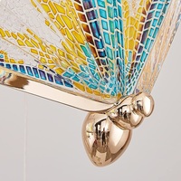 Lustre papillon créatif en acrylique, luminaire suspendu pour plafond, décoration de salon, escalier, luminaire suspendu LED simple