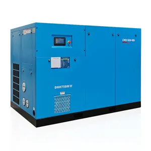 75kw 100hp Screw Type Aircompressor Compresseur From Chinese DEHAHA Factory For General Industrial Equipment