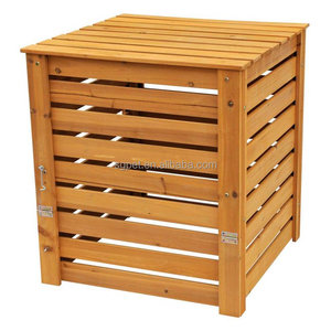 Outdoor Garden wooden compost box Wood and Cedar Multi-Stage Composting Bin