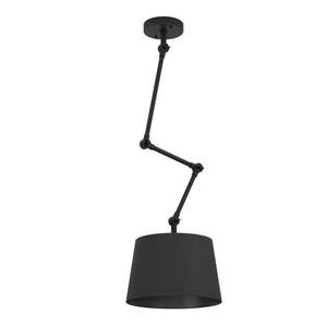 LUSTRE PISTUNIO NOIR H. 129CM - 1X40W E27 - Product Image 1