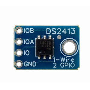 DS2413 ตัวควบคุม GPIO แบบ 1-Wire คู่ พร้อมคุณสมบัติการรับสัญญาณอินเตอร์รัปต์ - Product Image 1
