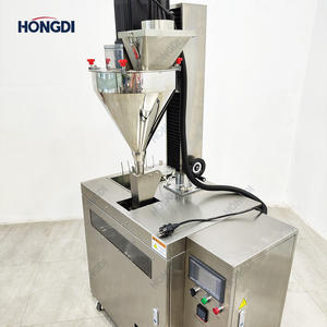 Máquina automática de envasado de polvo en bolsas preformadas, llenadora vertical de tornillo sin fin, eléctrica y rotativa, para alimentos y productos químicos (película plástica) - Product Image 6