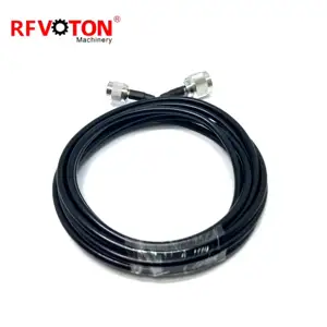 Rf Coaxial Connector Rp N Male To Rp Tnc Male For Lmr200 Gps 3G Antenna Cable Assembly