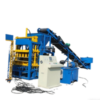 Machine à blocs de béton QT4-15 de haute qualité fabriquée en Chine à vendre, avec une machine automatique hydraulique à haute efficacité pour briques creuses et pleines