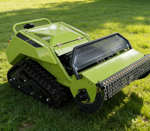 Tondeuse à gazon diesel multifonction tout-terrain télécommandée avec fonction de broyage, zéro-turn, 4x4, sur chenilles, pour vignoble, moteur et transmission - Product Image 3