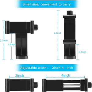 Rotation à 360 degrés trépied de Production Portable <span class=keywords><strong>Photo</strong></span> et vidéo Selfie Stick cardan stabilisateur support de téléphone adaptateur de <span class=keywords><strong>montage</strong></span> - Product Image 3