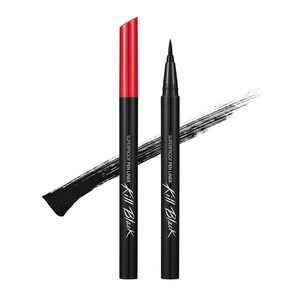 Clio Superproof Pen Liner 001 Noir, Eyeliner Imperméable Longue Durée, Pointe de Précision pour le Maquillage des Yeux - Product Image 1