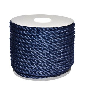 Corda blu lucida da 12mm in poliestere che affonda 2700kg carico di rottura - Product Image 1