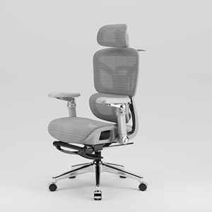 Silla de Oficina Ergonómica de Respaldo Alto, Diseño Moderno, Estilo Tradicional, Silla de Oficina Ejecutiva de Malla Completa de Lujo con Reposapiés - Product Image 2