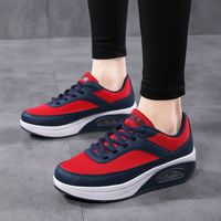 Chaussures de sport décontractées pour femmes, légères, respirantes, anti-humidité, confortables, résistantes à l'eau, avec soutien de la voûte plantaire, pour la course et la gym