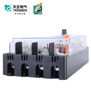 Disjoncteur différentiel à boîtier moulé DZ15LE 2P 3P 4P 380V Triphasé Boîtier Transparent Protection Contre les Surcharges, les Courts-circuits et les Fuites - Product Image 3