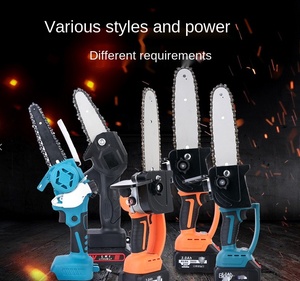 <span class=keywords><strong>Mini</strong></span> tronçonneuse électrique sans fil de 6 pouces, compatible IMOUMLIVE, à batterie, portative - Product Image 5