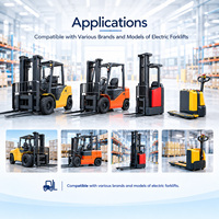 Batterie LiFePO4 48V 100Ah pour chariot élévateur à palettes, pack de batteries industrielles pour manutention de matériaux, cycle profond, haute décharge, fourniture directe usine OEM
