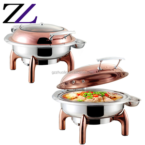 Gn 2/3 dimensioni vassoio interno marmites de cucina scaldavivande idraulici piatti buffet catering <span class=keywords><strong>top</strong></span> in vetro scaldavivande scaldavivande - Product Image 4
