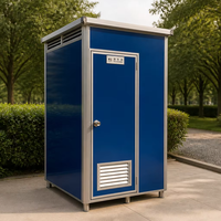 Toilettes préfabriquées portables sur mesure en gros, toilettes publiques modulaires mobiles