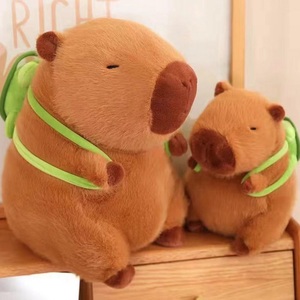 Peluche Kapybara sur mesure avec tortue sur le dos, jouet créatif et amusant, poupée en peluche, cadeau préféré des enfants, CPC - Product Image 5