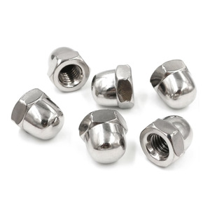 Tuercas de Acero Inoxidable SS304 DIN 1587 Personalizadas de Clase Profesional 4.8 8.8 10.9 12.9 M6-M48 - Product Image 2