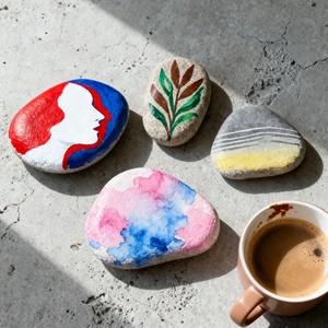 Grote 2-3 Inch Platte Gladde Rivierrotsen Voor Het Schilderen Van Educatieve Kinderen Ambachten Bulk Stenen Schilderijen - Product Image 4