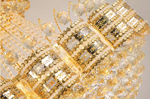 JYLIGHTING 金水晶吊灯照明工厂定制吊灯豪华30号客厅OEM现代风格 - Product Image 4