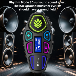 Casque <span class=keywords><strong>de</strong></span> moto SK31 2X avec écran LCD, batterie 40 heures, intercom double, réduction du bruit du vent, IP65, durabilité par tous les temps - Product Image 3