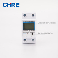 Meter Listrik Satu Fasa DDS8825 5~60A 0-9999.9 kWh Kelas CHRE 1.0