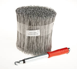 مبيعات الشركة المصنعة حلقة ربط حديد التسليح المزدوج تشكيل سياج أسود الصلب حلقة ربط الأسلاك - Product Image 5