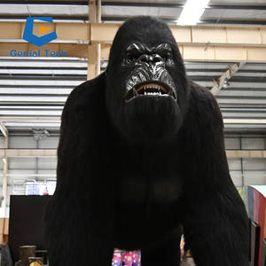 JN-Z23JL13 2023 hayran büyük hayvan Gorilla modelleri satılık en gerçekçi Animatronic Gorilla - Product Image 1