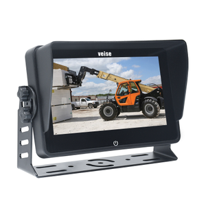Moniteur d'écran de voiture avec bouton tactile, entrée 1080P, pour camion lourd, remorque, fourgonnette, bus avec DVR - Product Image 2
