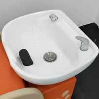 Meubles de Salon de haute qualité lit de lavage de cheveux pour enfants salon de coiffure salon de beauté coiffeur tête lavage shampooing chaise