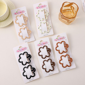 Pinzas para el cabello Dopamine con forma de corazón, 10 cm, pinza BB para mujeres y niños, uso diario, alta calidad, hecho en China - Product Image 3