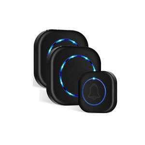 1ถึง2กันน้ำ300เมตรแหวนไร้สายกริ่งประตูพร้อมแบตเตอรี่เครื่องส่งสัญญาณ36เพลงบ้าน - Product Image 1