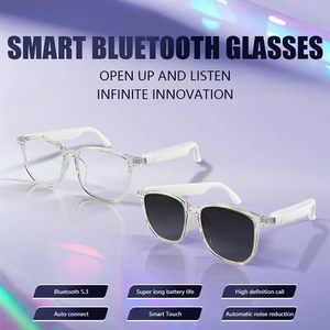 Clásicos anti luz azul gafas de sol inteligentes auricular GS03 TR90 Marco de anteojos asistente de voz control Cámara lunettes de Soleil - Product Image 6