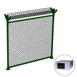 Sistem Alarm pagar deteksi intrusi keamanan Perimeter dengan pagar terintegrasi dan detektor Alarm