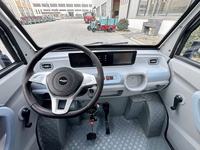 Mobil Van Kargo Mini Listrik Hemat Biaya 2 Kursi dengan Kotak Kargo Panjang 1800mm untuk Perjalanan Kota
