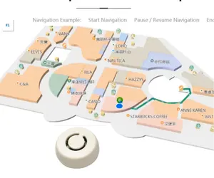 Indoor Positioning Indoor Positioning System IoT Bluetooth 5.0 Accelerometer Sensor Beacon For Indoor Location