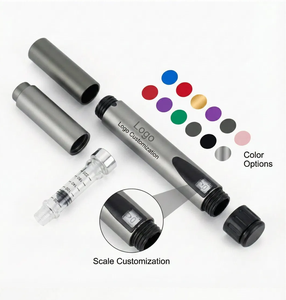 Light Metal Adjustable Applicator Pen Multi Purpose Reusable Liquid Handling Tool Portable Handheld Facial Skin Care Dispenser - Product Image 4