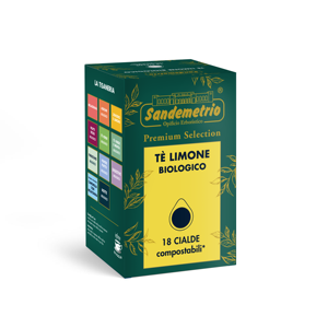 Set da 18 Cialde di Caffè Sandemetrio al Limone, 44 mm, in Metallo Durevole, Alluminio, Plastica e Ceramica, per Uso Aziendale o Campeggio, 0,11/cale - Product Image 1