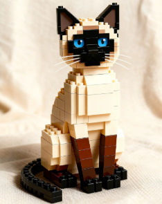 Siamese cat blocks, direct from factory, in stock, ready to ship