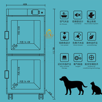 EUR PET Séchoir électrique automatique de haute qualité pour animaux de compagnie Séchage sûr ultra silencieux Contrôle précis de la température Eco-friendly for