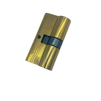LCKLUX Vendedor caliente Hierro/Latón/Zinc/Cilindro de bloqueo de aluminio 3 Llaves Alta seguridad Fácil instalación 60/70mm