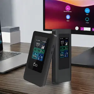 Enrutador Wifi6 de lujo de diseño moderno 5g módem Cpe inalámbrico móvil 4G 5g enrutador Wifi de bolsillo con tarjeta Sim