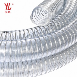 Tuyau en PVC renforcé <span class=keywords><strong>de</strong></span> fil d'acier, transparent, haute résistance pour l'aspiration <span class=keywords><strong>de</strong></span> <span class=keywords><strong>sable</strong></span> et <span class=keywords><strong>de</strong></span> gravier, anti-affaissement, résistant à la compression, flexible - Product Image 2