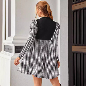 <span class=keywords><strong>Abito</strong></span> <span class=keywords><strong>in</strong></span> cotone lavorato a <span class=keywords><strong>maglia</strong></span> autunnale per donne incinte stile allungato con motivo a quadri arruffati abbigliamento <span class=keywords><strong>premaman</strong></span> antistatico - Product Image 6