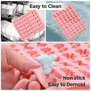 L'usine MUYULINS peut personnaliser des moules en silicone en forme d'arche à 36 cavités, antiadhésifs LFGB, sans BPA, pour bonbons gélifiés. - Product Image 2
